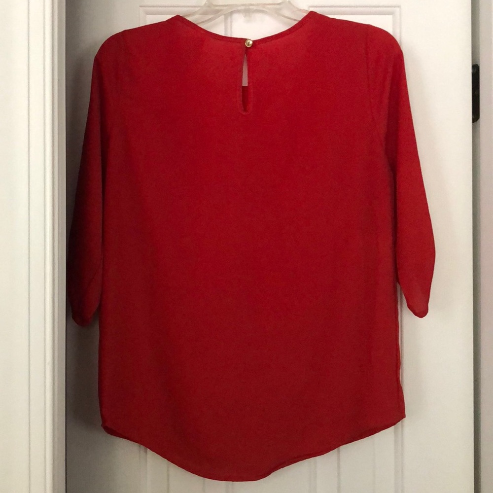 Red blouse - Picture 2 of 2